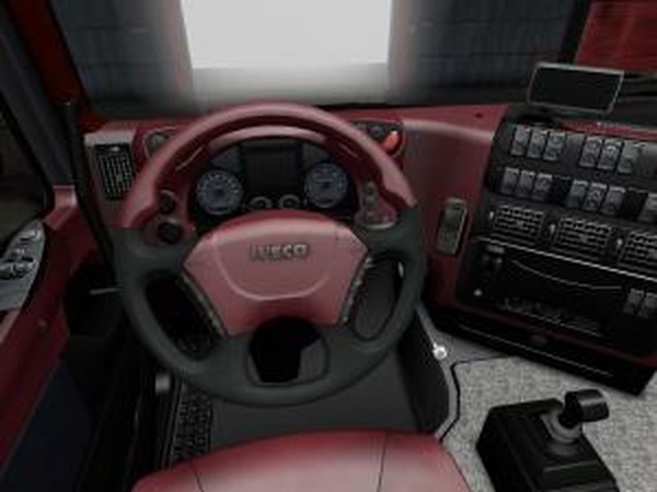 Интерьеры для MAN TGX и Iveco Stralisверсия 1.0 для Euro Truck Simulator 2 (v1.28.x)