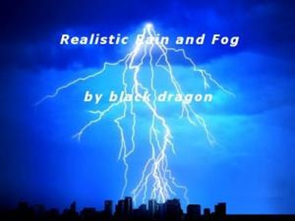 Realistic Rain and Thunderверсия 1.0 для Euro Truck Simulator 2 (v1.28.x, - 1.32.x)