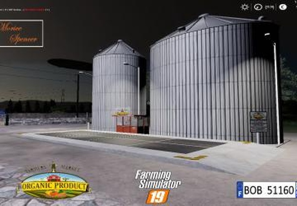FS19 Silo Organic Product By BOB51160версия 1.0.0.0 для Farming Simulator 2019 (v1.3.х)