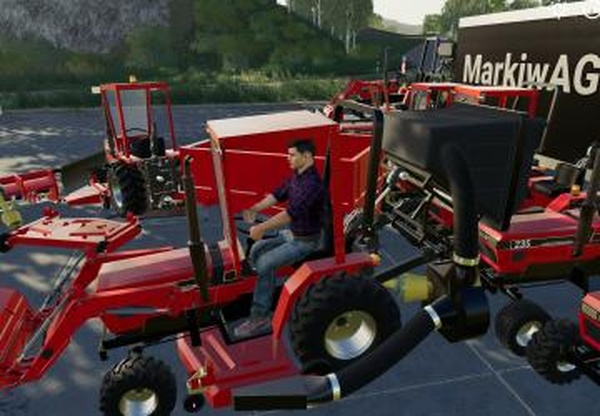 CASE IH 235 lawn Tractorверсия 2.0 для Farming Simulator 2019 (v1.3.х)