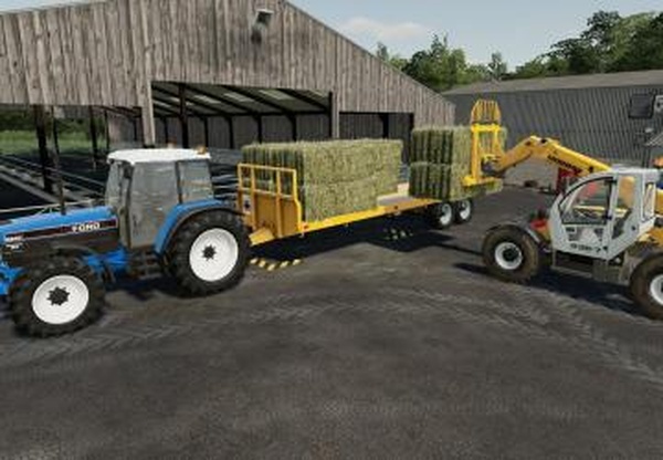 FORD 8340 SLEверсия 1.1 для Farming Simulator 2019 (v1.3.0.1)