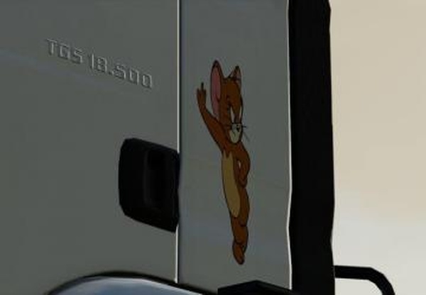 MAN TGS 18500 TOM AND JERRYверсия 1.0 для Farming Simulator 2019 (v1.3.0.1)