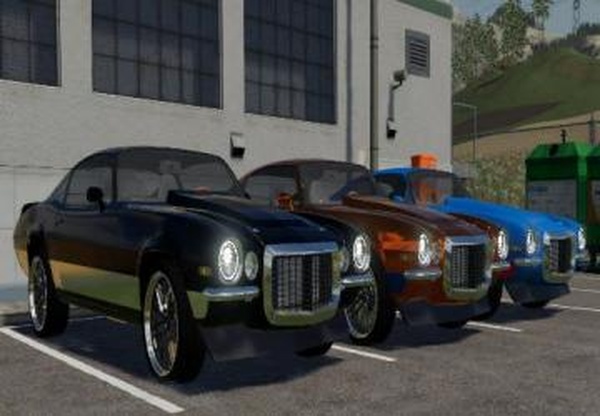 1970 CAMAROверсия 1.0 для Farming Simulator 2019 (v1.3.0.1)