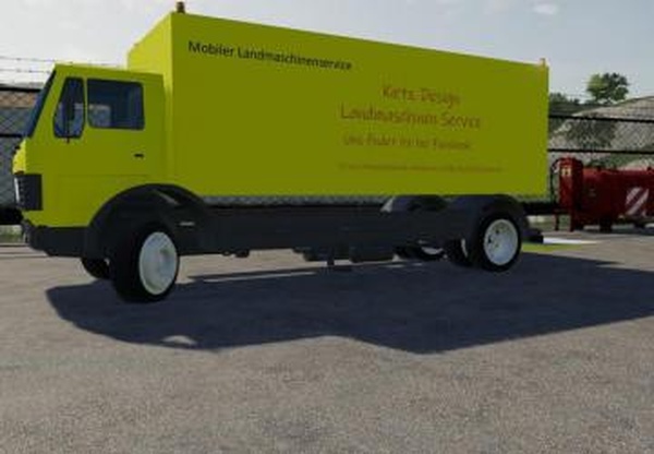 Mercedes Benz Mobile Land Serviceверсия 1.0.0.0 для Farming Simulator 2019 (v1.3)