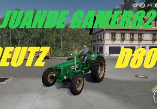 DEUTZ D80версия 1.0 для Farming Simulator 2019 (v1.3.0.1)