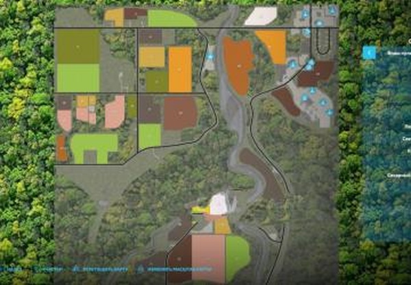 Карта «Holler Map»версия 1.0 для Farming Simulator 2022 (v1.5.x)