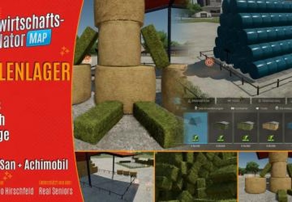 Bale Storagesверсия 1.2.0.0 для Farming Simulator 2022 (v1.4x)