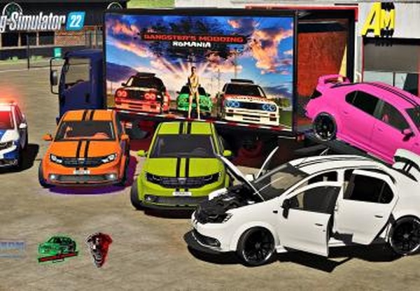 Dacia Logan 2019версия 1.0.0.0 для Farming Simulator 2022 (v1.4x)