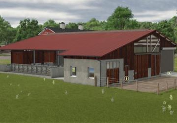 Hörmann medium cowshedверсия 1.0.0.0 для Farming Simulator 2025