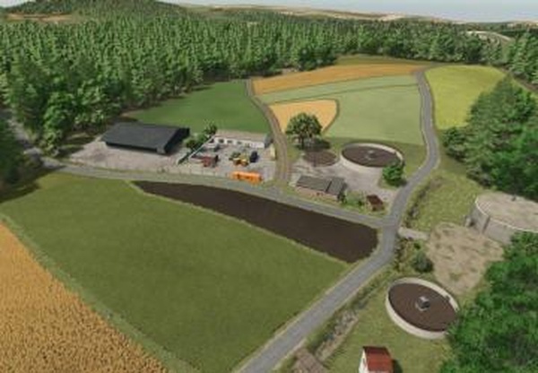 Upper Swabiaверсия BETA для Farming Simulator 2025