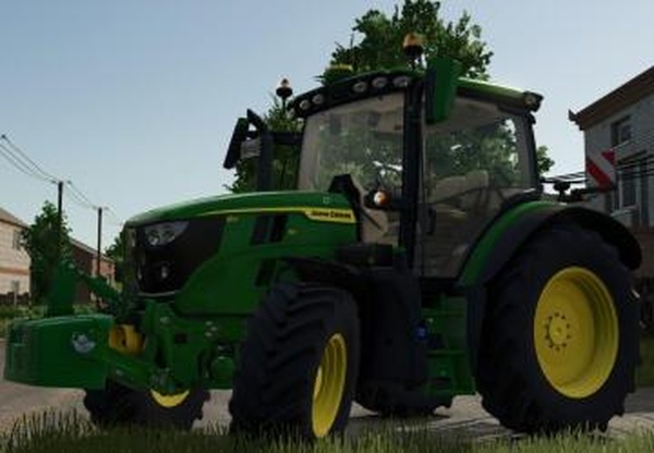 John Deere 6R Small Frame Series 2021версия 1.0.0.0 для Farming Simulator 2025