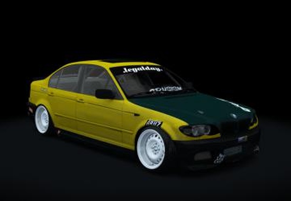 BMW E46 328i Turbo Sedanверсия 1.4 для Assetto Corsa