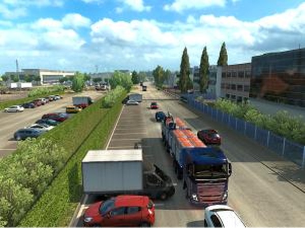 NO BLOOM weather for 1.30 Open Betaверсия 17.11.17 для Euro Truck Simulator 2 (v1.30.x)