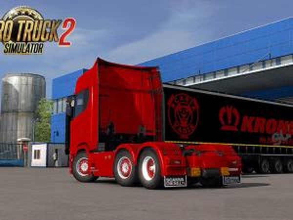 Пак задних брызговиков для Scania S&R 2016v1.0 для Euro Truck Simulator 2 (v1.30.x)