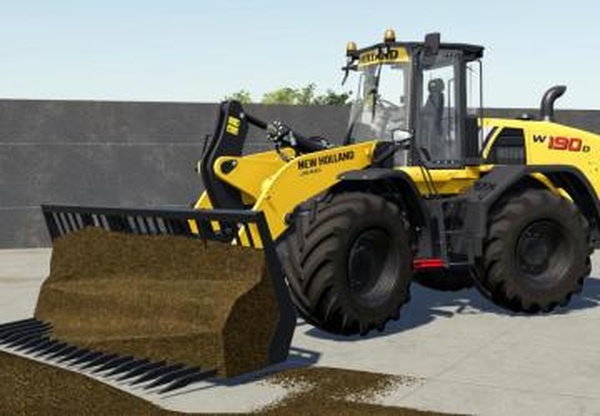 Silage Wheelloader Forkверсия 1.0.0.0 для Farming Simulator 2019 (v1.3)