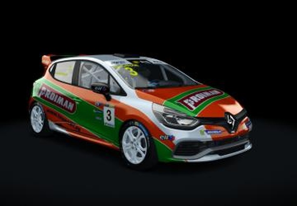 Renault Clio IV R.S. Cup x98версия 2.1 для Assetto Corsa