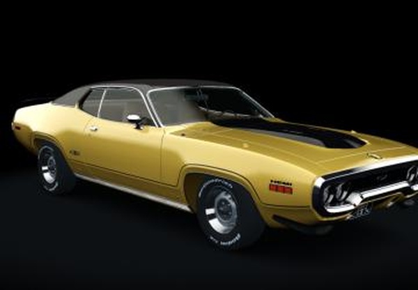 1971 Plymouth GTX 426 Hemiверсия 1.22 для Assetto Corsa