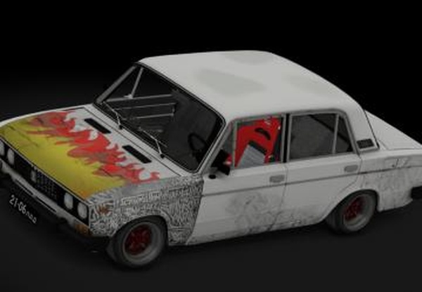 Vaz 2106 streetверсия 1 для Assetto Corsa