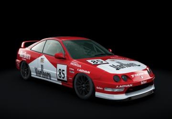 BTCC 2000 Honda integra type rверсия 1.30 для Assetto Corsa