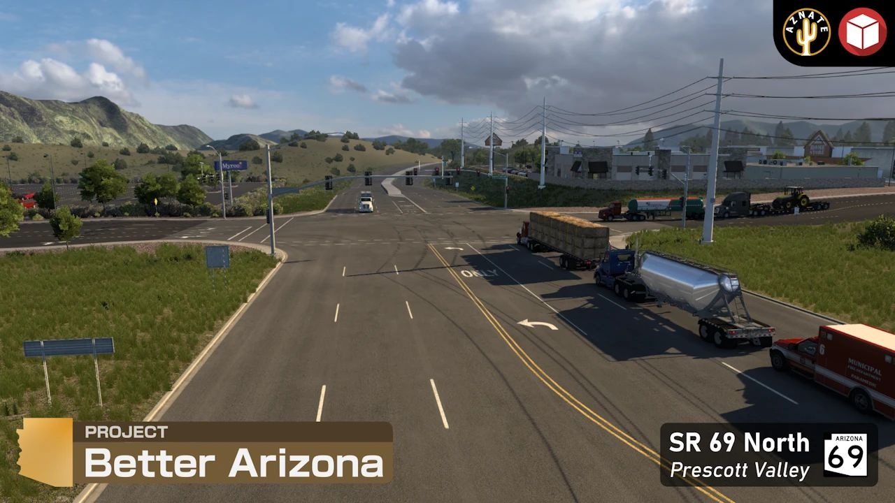 МОД Project Better Arizona v0.5 ДЛЯ AMERICAN TRUCK SIMULATOR