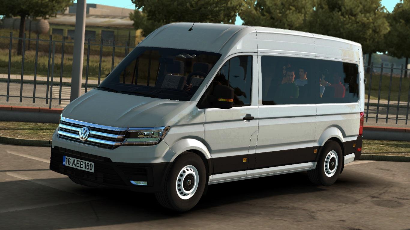 МОД Volkswagen Crafter MK2 2019 v1.58 ДЛЯ EURO TRUCK SIMULATOR 2