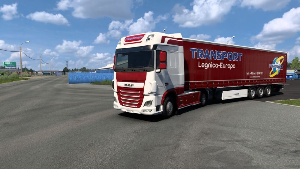 МОД Combo Skin ABC Transport Tomkiewicz v1.0 ДЛЯ EURO TRUCK SIMULATOR 2