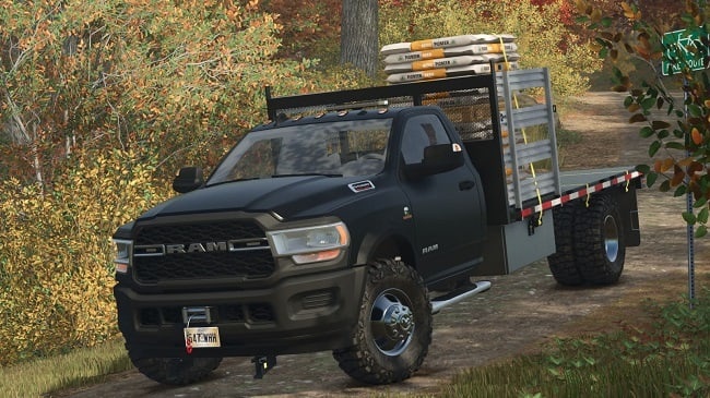 Мод Dodge Ram 5500 Stakebed FS25 v1.0.0.0 (1.16.x) ДЛЯ FARMING SIMULATOR 2025