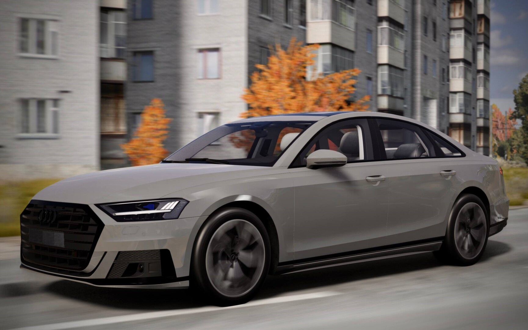 Мод Audi A8 (0.37.x) ДЛЯ BEAMNG.DRIVE