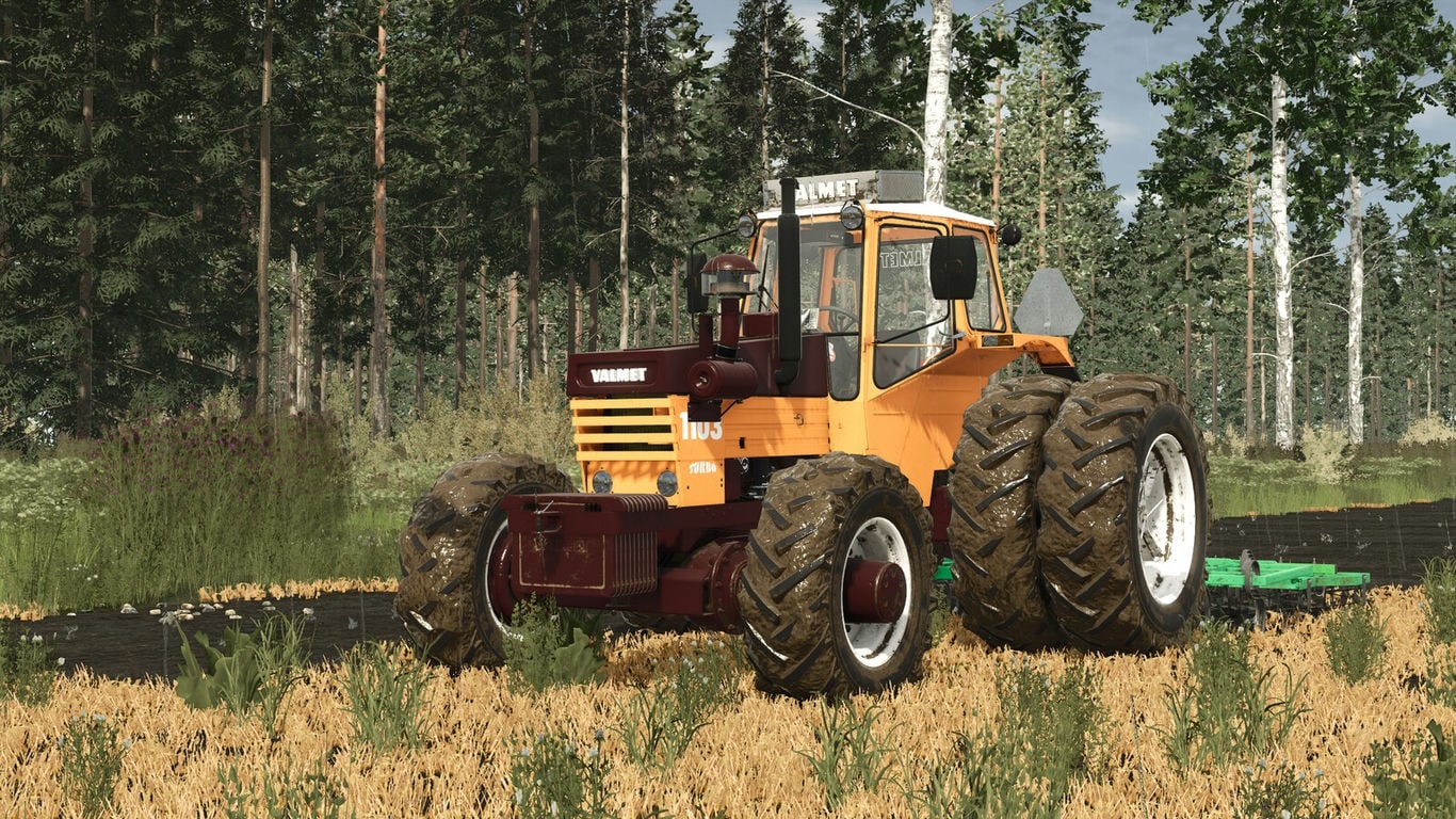 Мод Valmet 1102-1103 FS25 v1.0.0.2 (1.16.x) ДЛЯ FARMING SIMULATOR 2025
