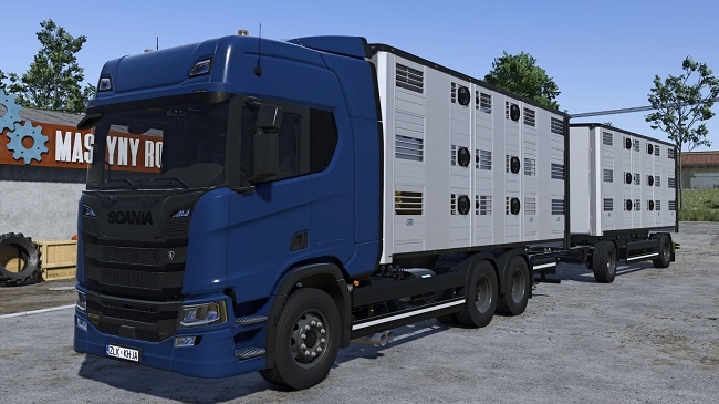 Мод Scania R Animal Transport FS25 v1.0.0.0 (1.16.x) ДЛЯ FARMING SIMULATOR 2025
