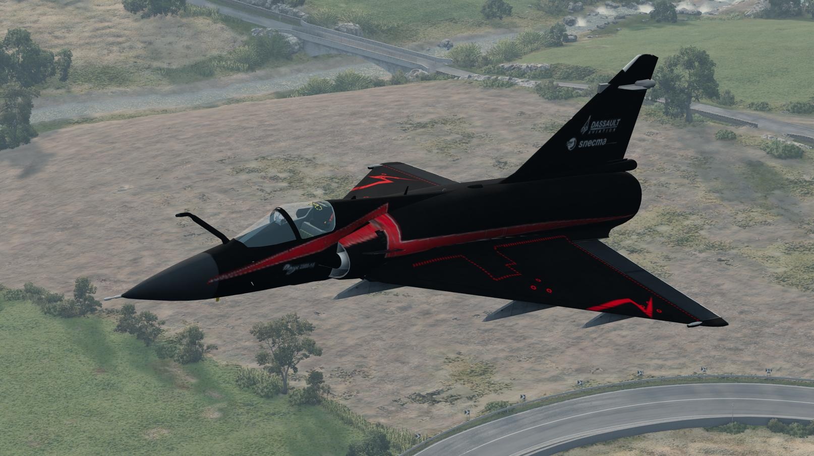 Мод Dassault Mirage 2000 v1.6 (0.38.x) ДЛЯ BEAMNG.DRIVE