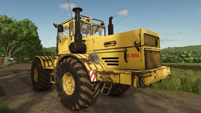 Мод Kirovets K-700A V12 Turbo FS25 v1.0.0.0 (1.16.x) ДЛЯ FARMING SIMULATOR 2025