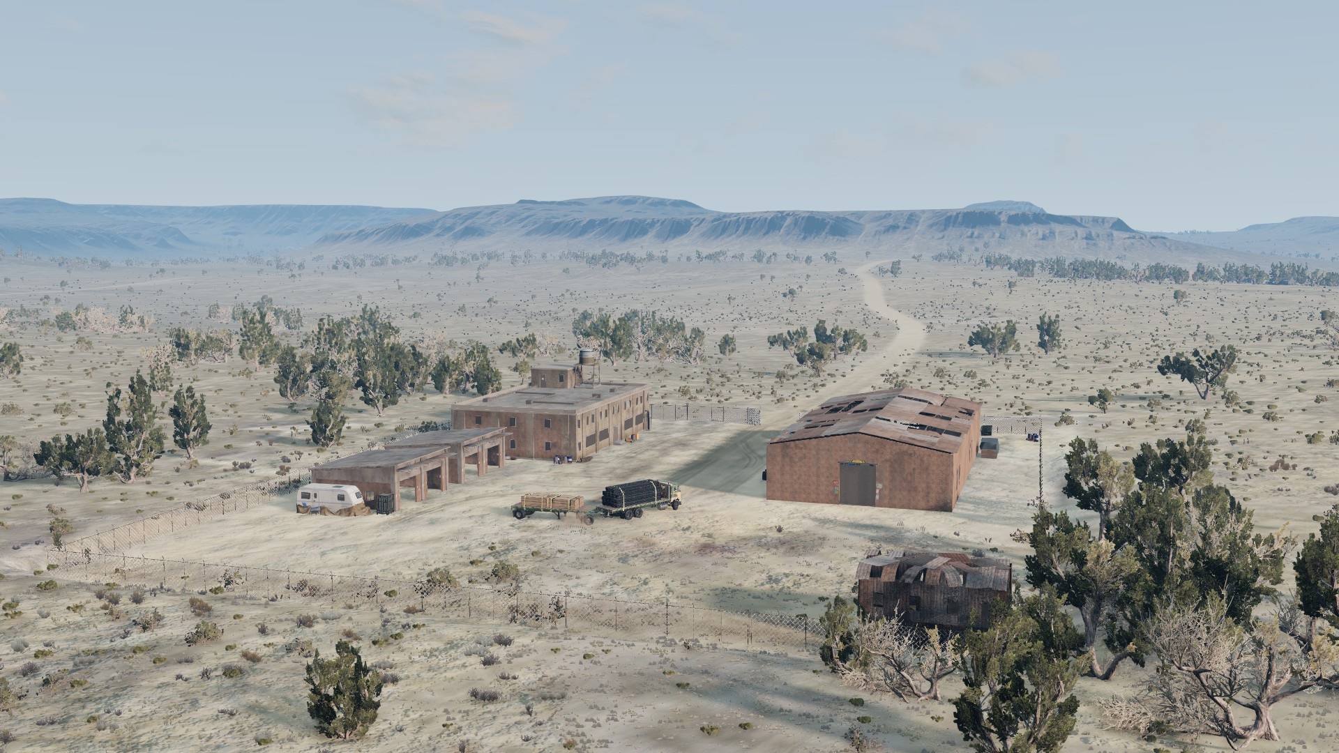 Мод Карта Bush Valley v1.1 (0.38.x) ДЛЯ BEAMNG.DRIVE