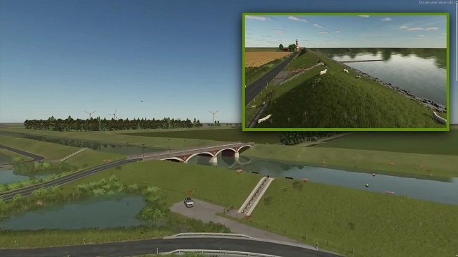 МОД Карта NF Marsch 4fach FS25 v2.0.0.0 (1.15.x) ДЛЯ FARMING SIMULATOR 2025