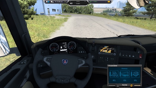МОД Yet Another Route Advisor v1.2.3 ДЛЯ EURO TRUCK SIMULATOR 2