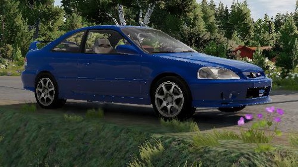 Мод Honda Civic v1.0 (0.38.x) ДЛЯ BEAMNG.DRIVE