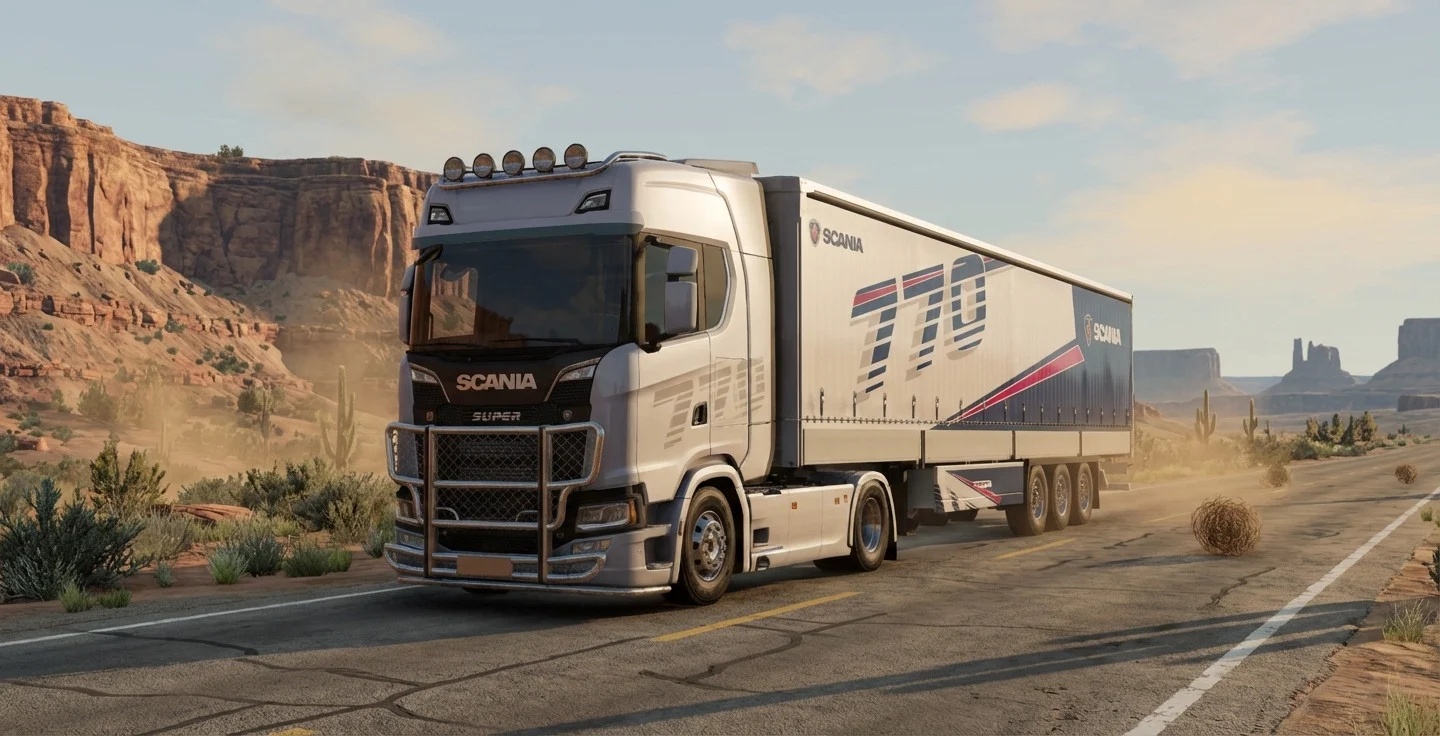 Мод Scania S-​Series Trucks v1.0 (0.38.x) ДЛЯ BEAMNG.DRIVE
