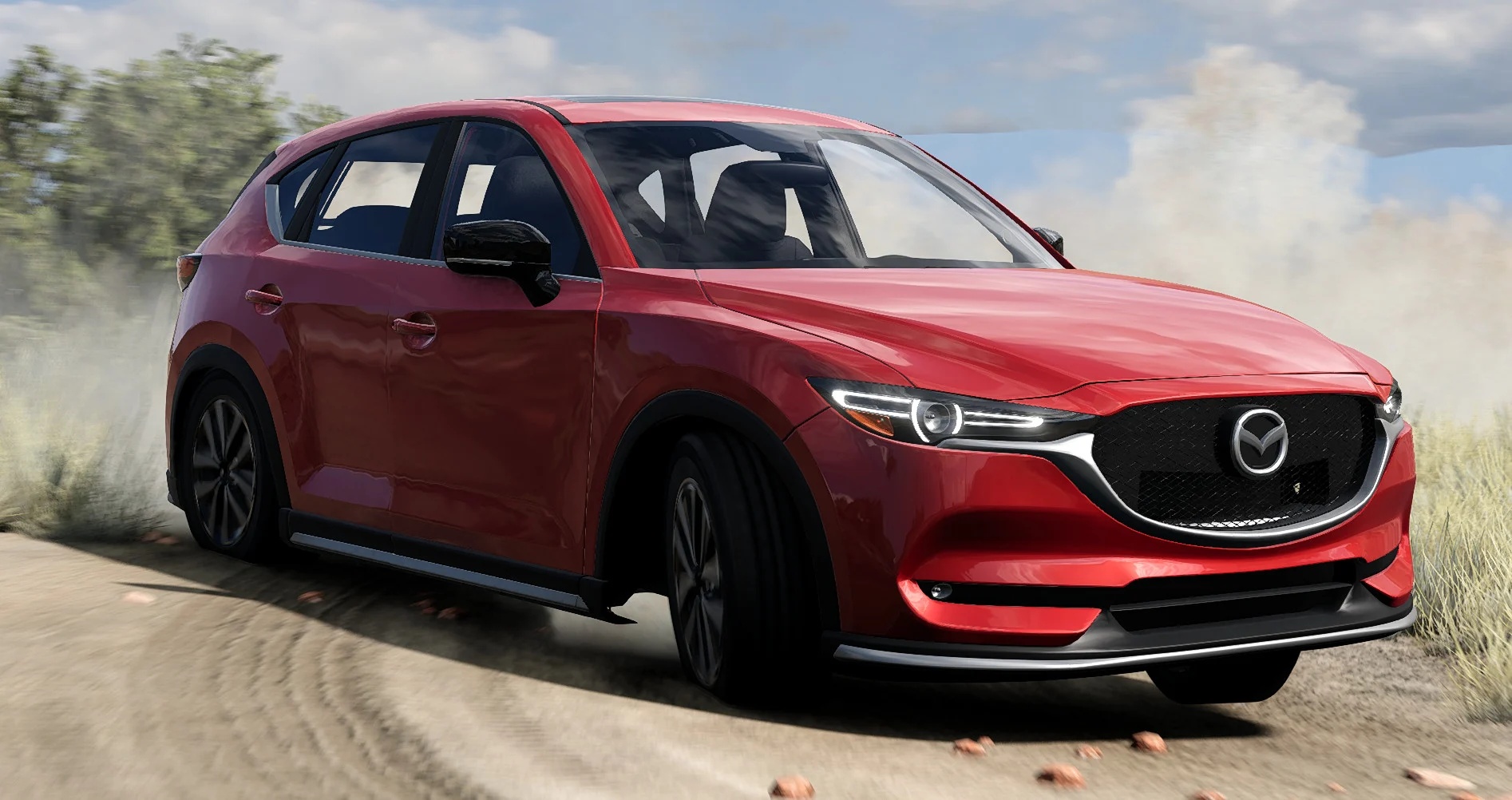 Мод Mazda CX90 2023 v2.0 Remaster (0.38.x) ДЛЯ BEAMNG.DRIVE