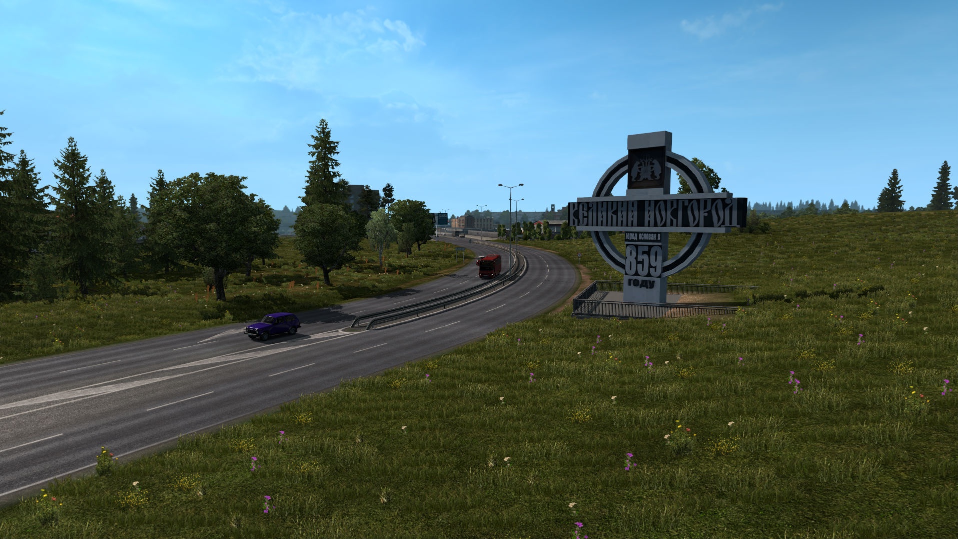 МОД RusMap UNOFFICIAL v1.58 (Project Russia version) ДЛЯ EURO TRUCK SIMULATOR 2