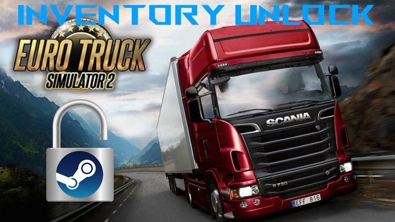 МОД Steam Inventory Unlock v1.6 ДЛЯ EURO TRUCK SIMULATOR 2