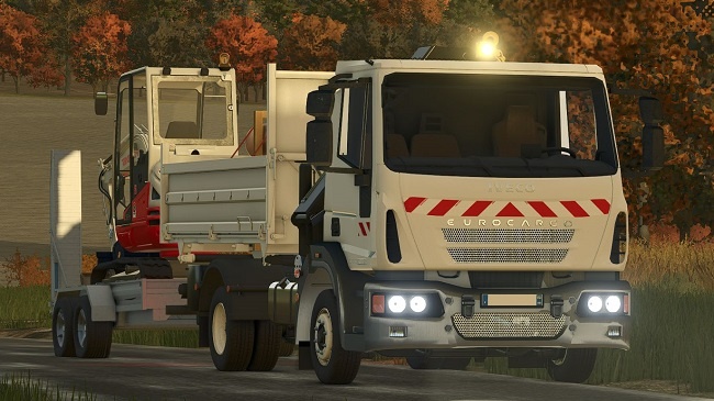 МОД IVECO Eurocargo FS25 v1.0.0.0 (1.16.x) ДЛЯ FARMING SIMULATOR 2025