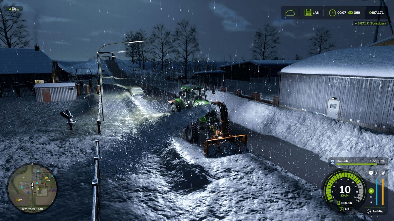 МОД Snow Contracts FS25 v1.0.0.0 (1.16.x) ДЛЯ FARMING SIMULATOR 2025