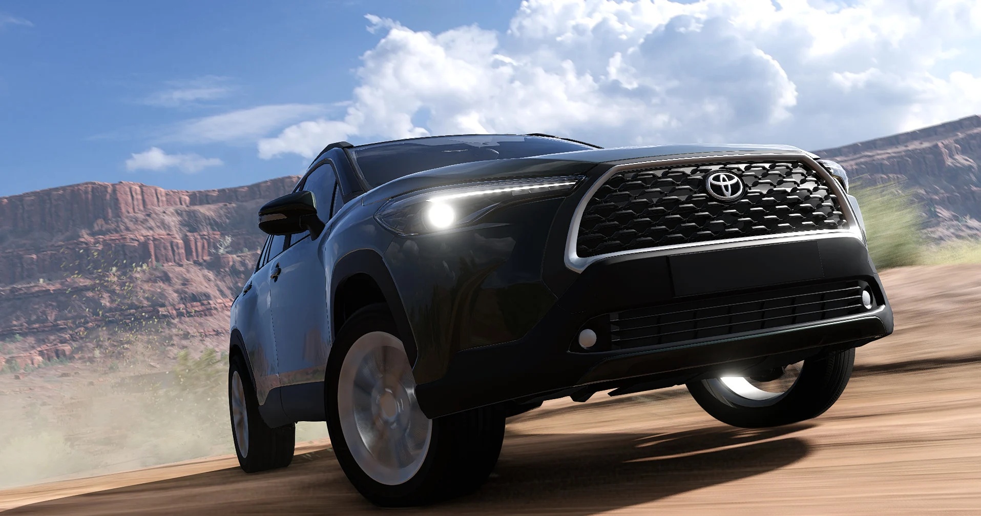 Мод Toyota Corolla Cross 24 v2.0 (0.38.x) ДЛЯ BEAMNG.DRIVE