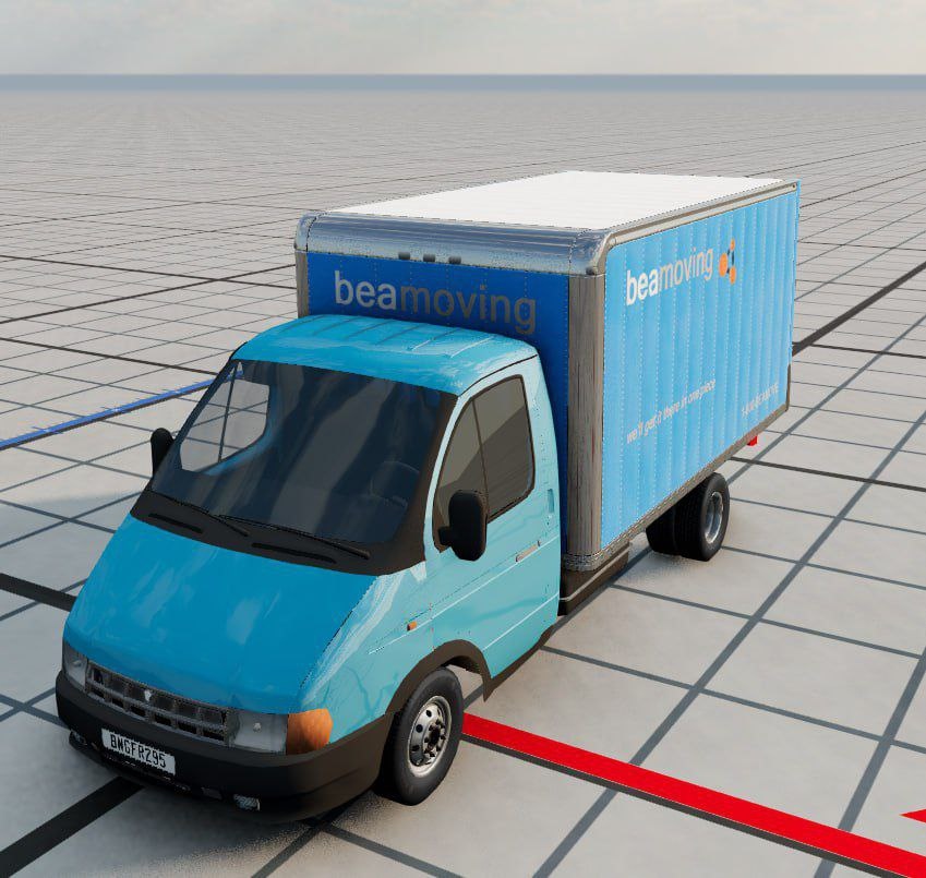 Мод ГАЗ Газель 33021 v1.0 (0.38.x) ДЛЯ BEAMNG.DRIVE