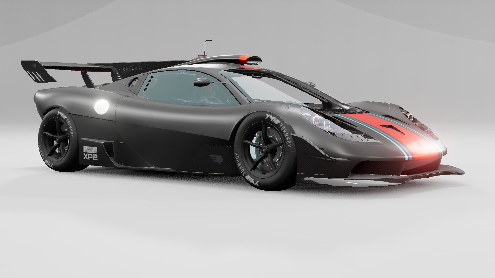 Мод Gordon Murray Automotive T.50S v1.0 (0.38.x) ДЛЯ BEAMNG.DRIVE