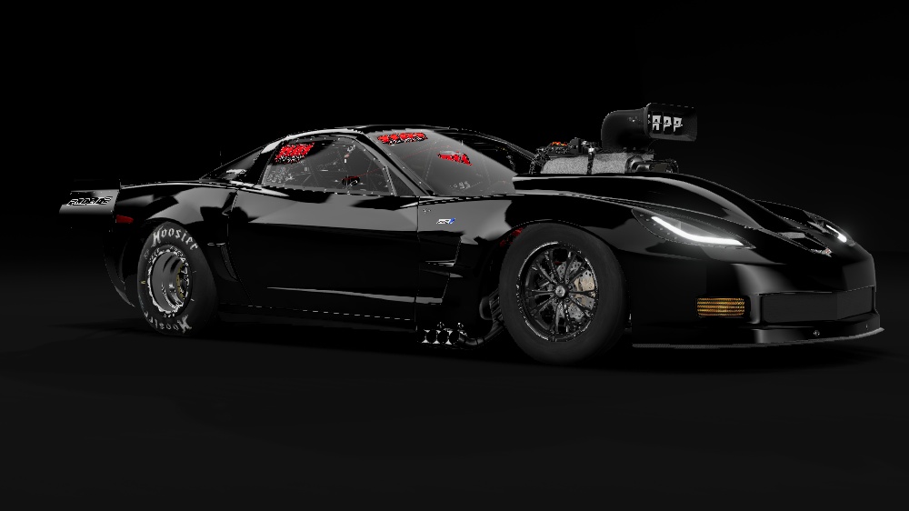 Мод Chevy Corvette C6 Drag v1.0 (0.38.x) ДЛЯ BEAMNG.DRIVE