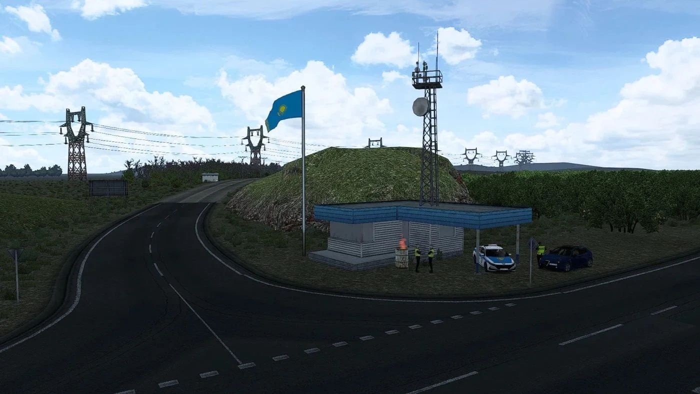 МОД Road to Aral v2.0-1.58 ДЛЯ EURO TRUCK SIMULATOR 2