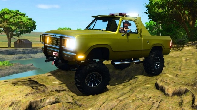 МОД 1977 Dodge Power Wagon FS25 v1.0.0.4 (1.16.x) ДЛЯ FARMING SIMULATOR 2025