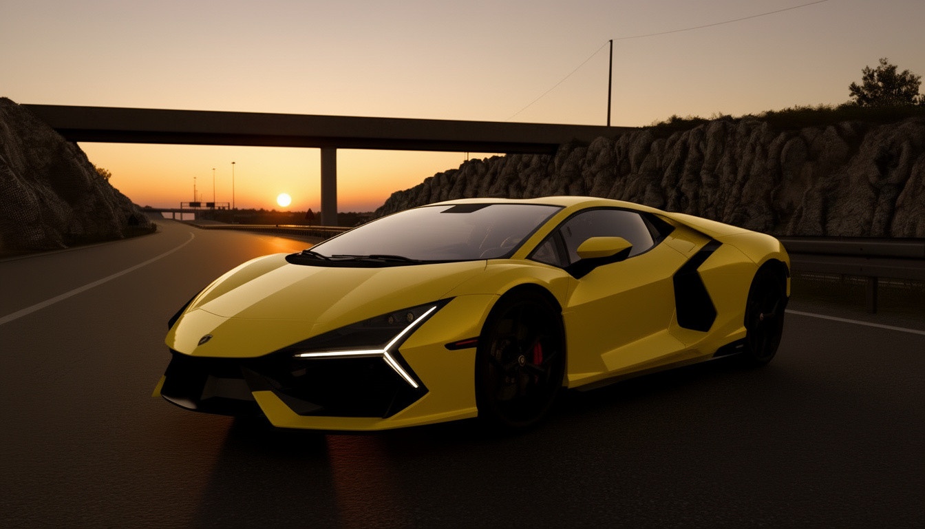 МОД Lamborghini Revuelto 2025 v1.1 ДЛЯ EURO TRUCK SIMULATOR 2