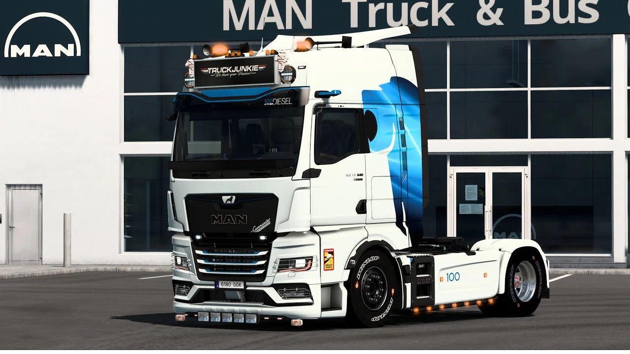 МОД MAN TG3 2020 v1.6 ДЛЯ EURO TRUCK SIMULATOR 2